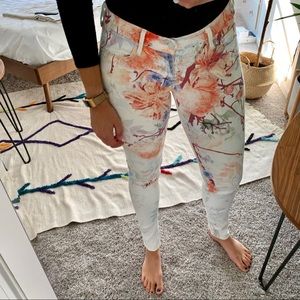 Mother Denim The Looker Pocket Full of Posies